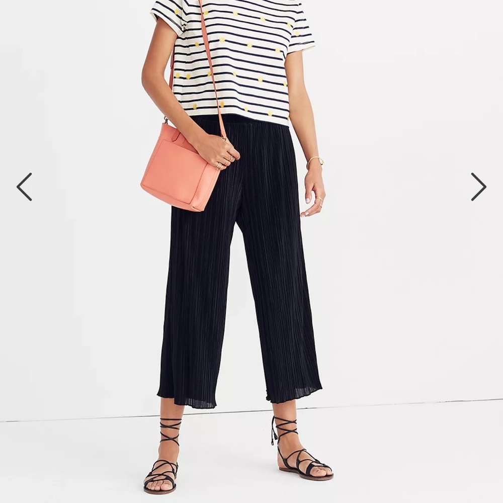 Madewell Pleated wide-leg pants - Picture 6 of 11